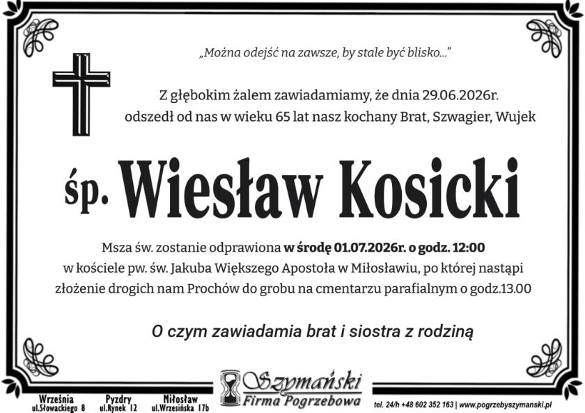 Wiesław Kosicki
