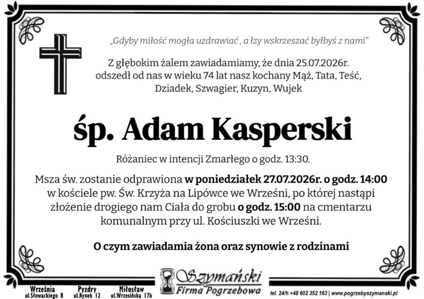 Adam Kasperski