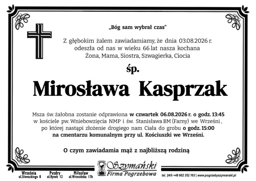 Mirosława Kasprzak
