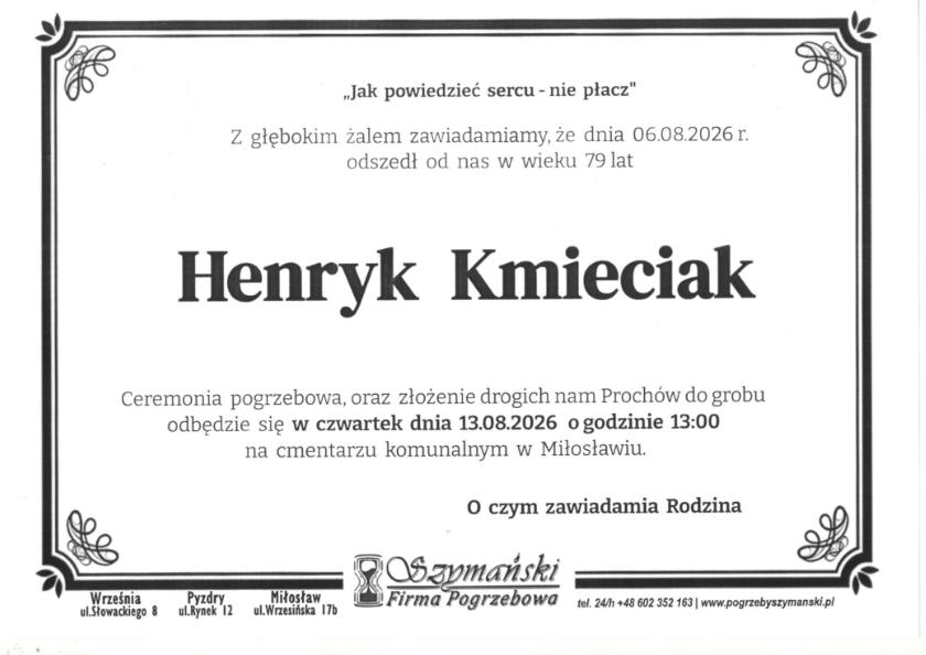 Henryk Kmieciak