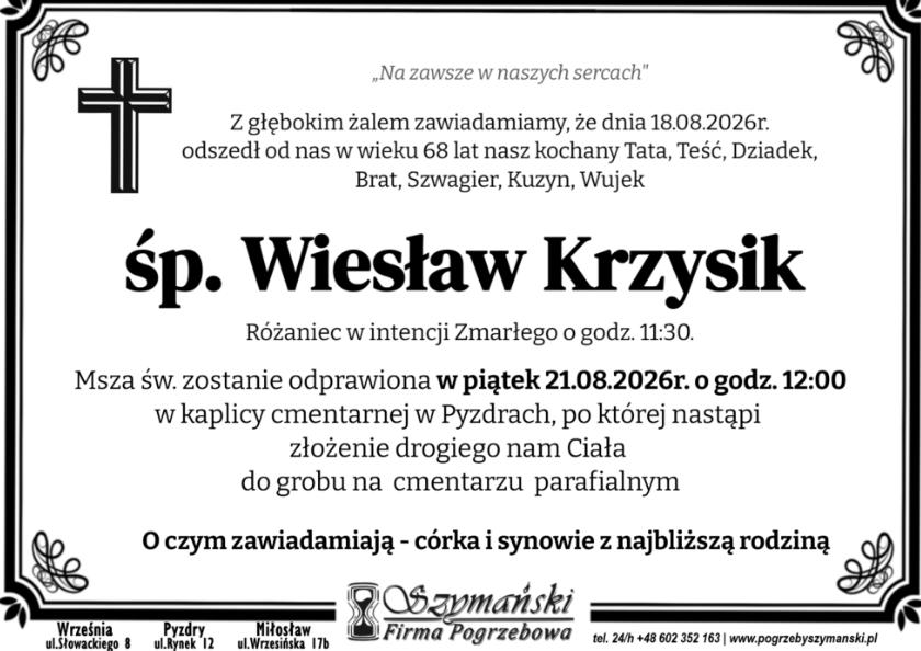 Wiesław Krzysik
