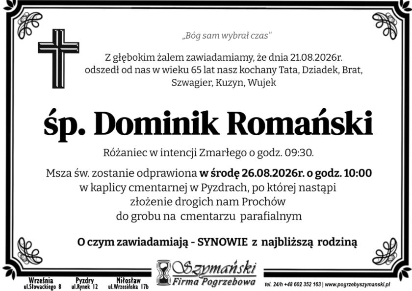 Dominik  Romański 
