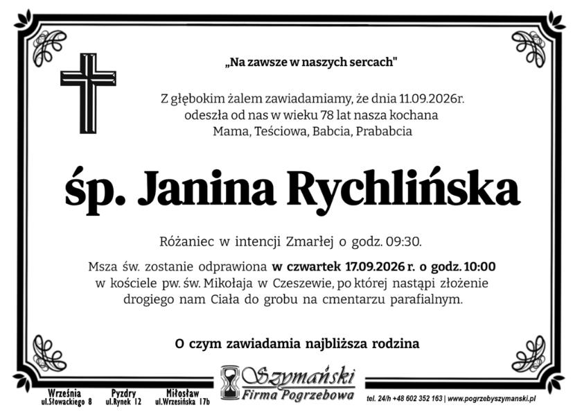 Janina Rychlińska