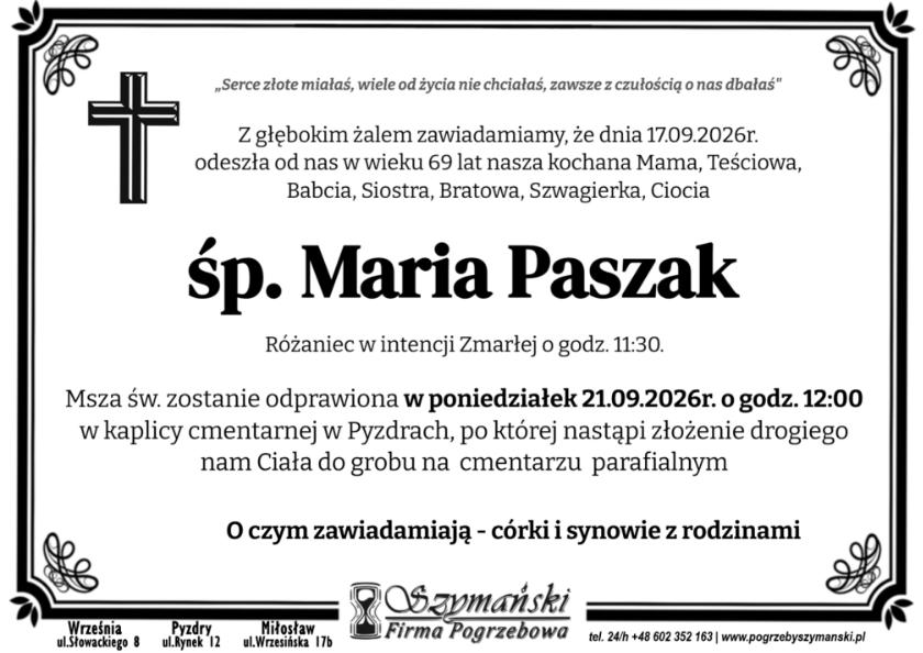 Maria  Paszak 