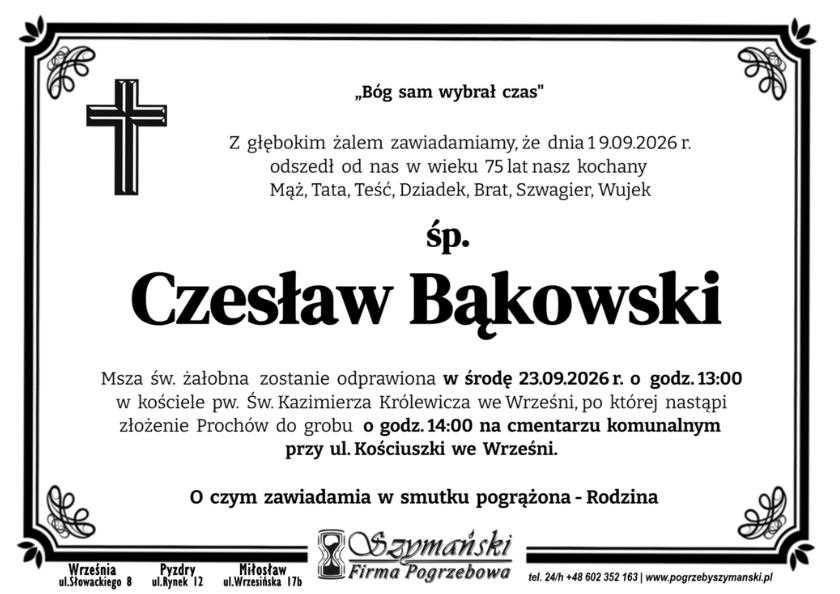 Czesław Bąkowski
