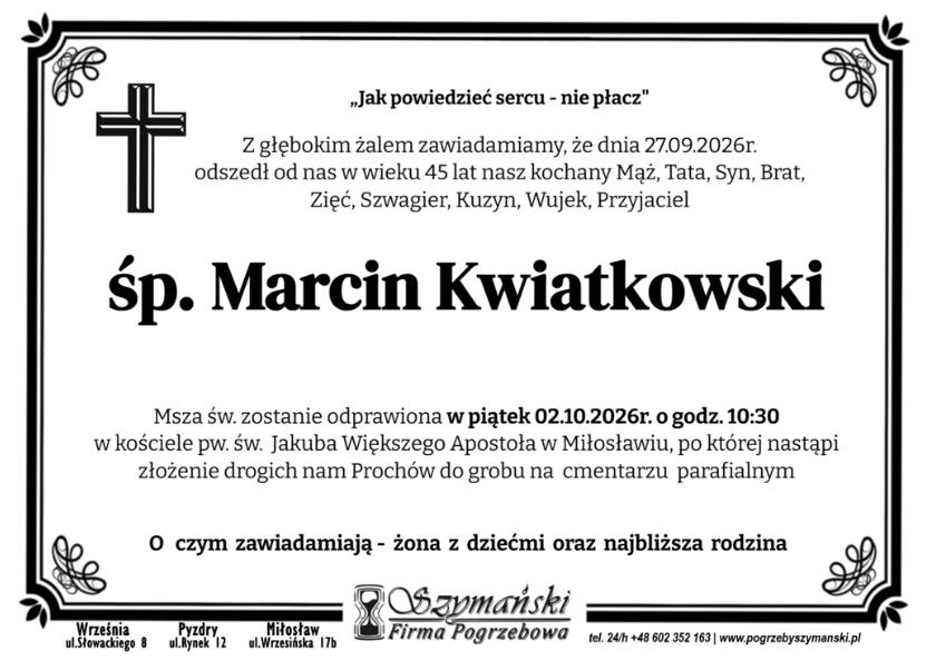 Marcin Kwiatkowski