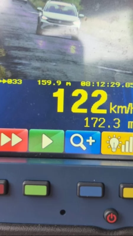 Trzech kierowców straciło prawko w Osowie. Pędzili ponad 100 km/h 
