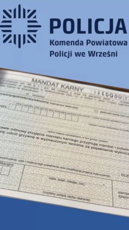 Wrześnianka wezwała w nocy policję dla żartu 