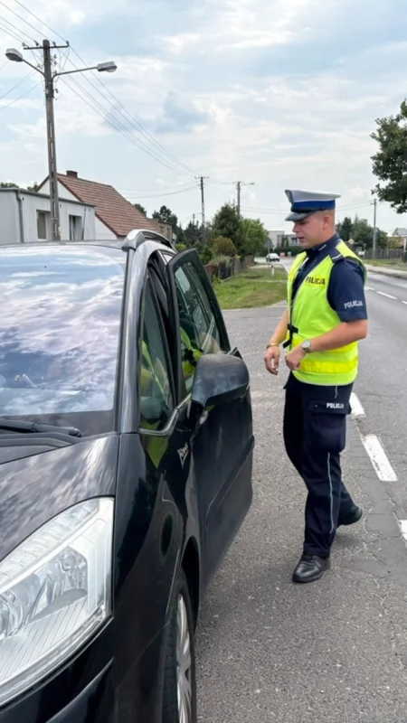 Kontrole wrzesińskich kierowców. Wspólna akcja policji i straży pożarnej (zdjęcia)
