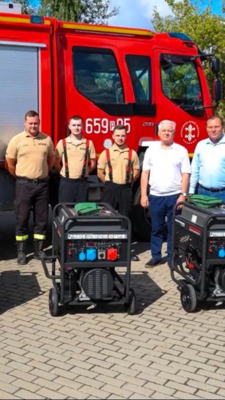 Gmina Września ma trzy nowe agregaty prądotwórcze