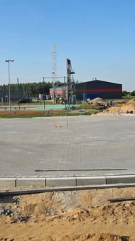 Trwa budowa lądowiska w Białężycach dla Lotniczego Pogotowia Ratunkowego 