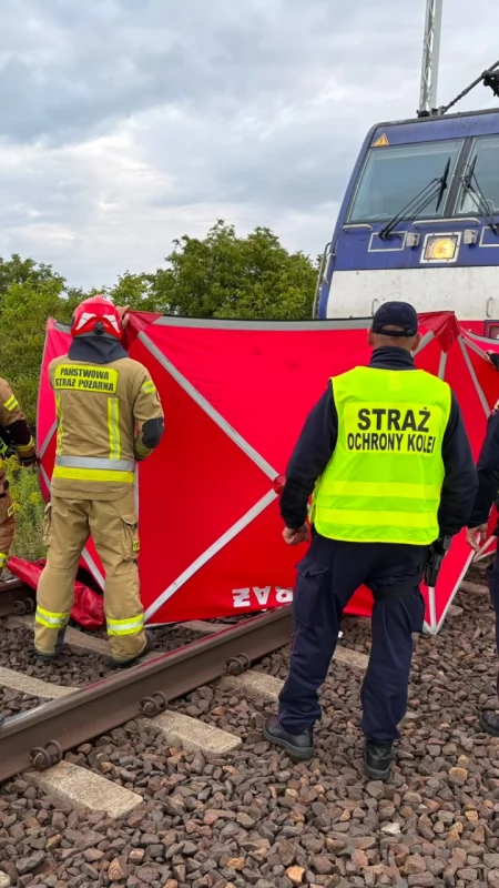 Śmiertelny wypadek na torach pod Wrześnią!