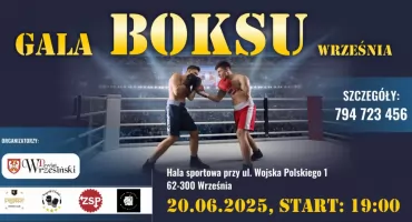 Wkrótce Gala Bokserska we Wrześni!