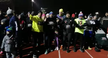 Ruszyła 24-godzinna Sztafeta WOŚP na wrzesińskim stadionie! (galeria/wideo) 