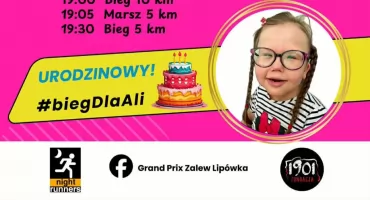 Pobiegnij dla Ali! Trwają zapisy na wyjątkowy bieg nad Zalewem Lipówka