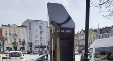 Alkomat pojawił się na wrzesińskim rynku!