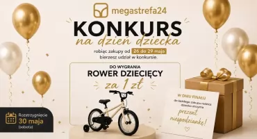 MegaStrefa24 we Wrześni zaprasza na Dzień Dziecka! Wygraj rower za 1 zł! 