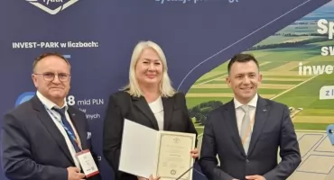 Wyróżnienie dla starosty wrzesińskiego 