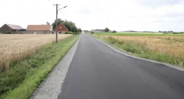 Przebudowa drogi Gulczewko - Marzenin dobiegła końca 