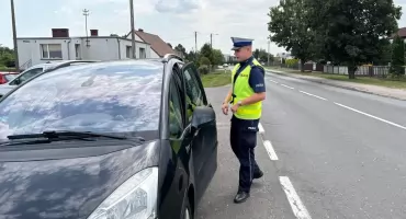 Kontrole wrzesińskich kierowców. Wspólna akcja policji i straży pożarnej (zdjęcia)