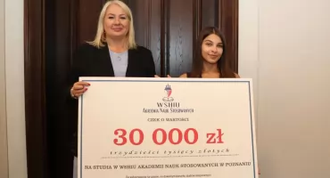 Absolwentka ZSP we Wrześni z bonem edukacyjnym! 