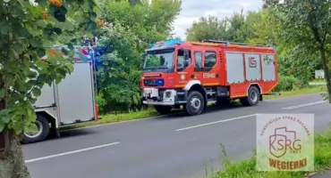 Pożar transformatora przy Szosie Witkowskiej! (zdjęcia) 