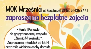Bezpłatne zajęcia dla mieszkańców 