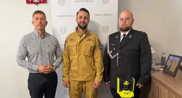 Nowy sprzęt dla OSP Nekla i OSP Targowa Górka 