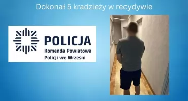 Osiedlowy złodziej rowerów zatrzymany! To 40-letni Wrześnianin