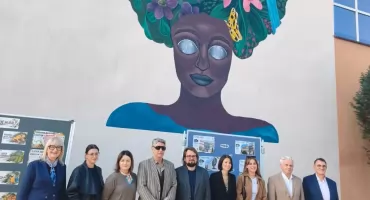 Wyjątkowy mural w Samorządowej Szkole Podstawowej nr 6 we Wrześni 