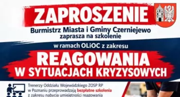 Szkolenie dla mieszkańców Gminy Czerniejewo 