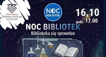 Noc Bibliotek  w Pyzdrach 